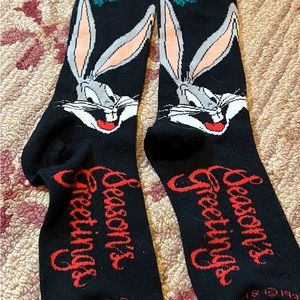 NWOT BUGS 🐰 CHRISTMAS SOCKS